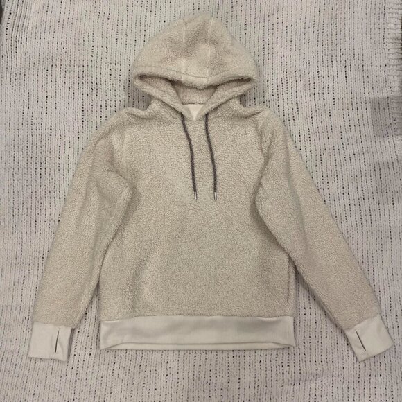 Athleta Tugga Sherpa Hoodie - Size Medium - Picture 2 of 6